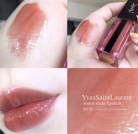 ysl water stain lip stain 610|ysl lip stain 412.